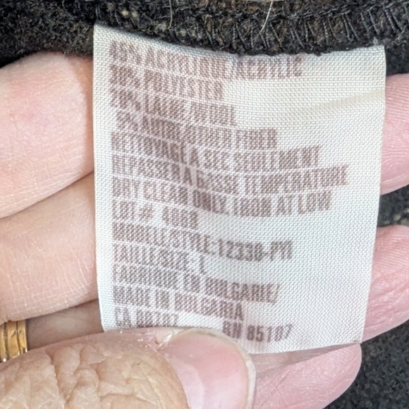 Tribal vest size large Acrylic/polyester/wool blend - Picture 4 of 10